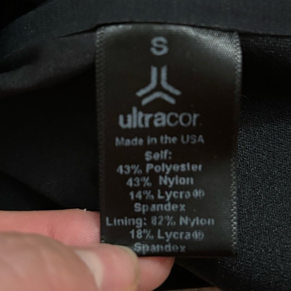 Ultracor | Altitude Celestial Sports Bra Ombré Red Orange Black Stars Sz S - Picture 4 of 6